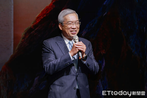 ▲▼資深主播廖筱君民視新節目記者會-謝金河。（圖／記者周宸亘攝）