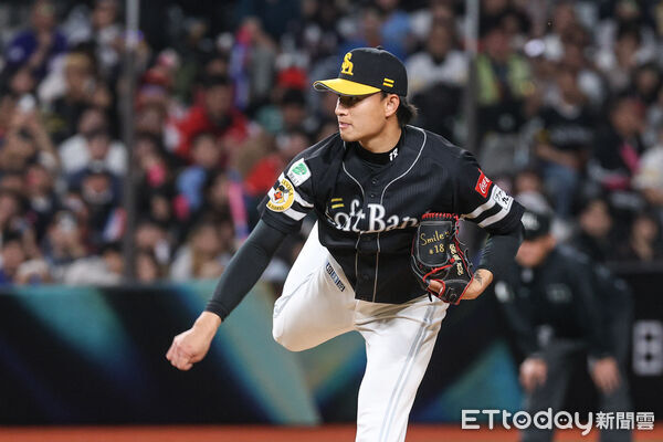 ▲軟銀投手徐若熙。（圖／記者林敬旻攝）