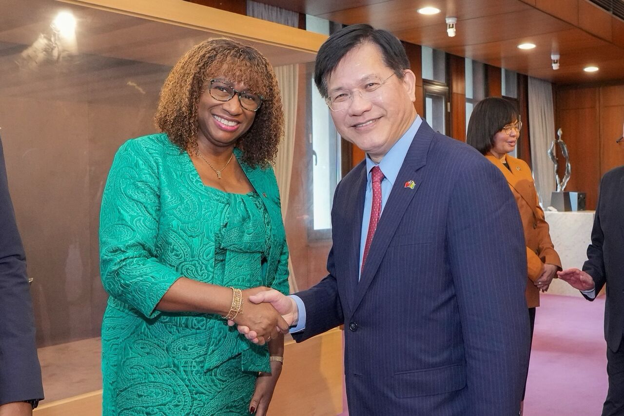 歡送聖文森駐台大使柏安卓 林佳龍:為台聖邦誼注入穩健力量