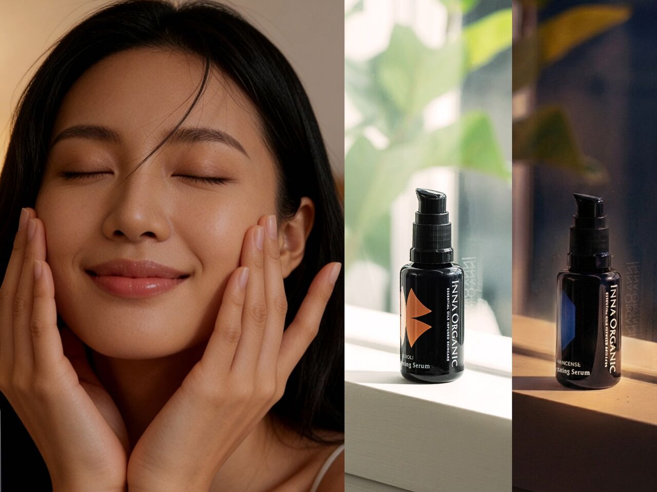 INNA ORGANIC,未來美,保養,抗老,早C晚A,。（圖／品牌提供）