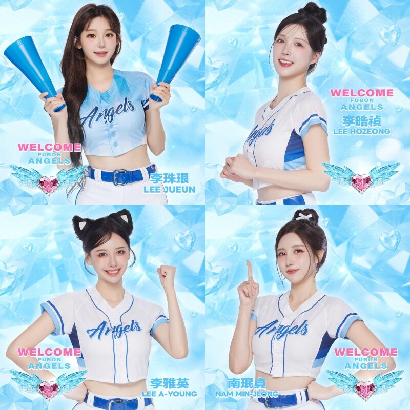 ▲富邦悍將啦啦隊今日宣布南珉貞與李雅英雙雙續約，韓籍陣容正式升級為四本柱。。（圖／翻攝自Facebook／Fubon Angels）
