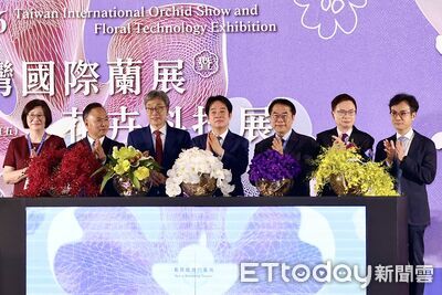 賴清德揭幕台灣國際蘭展　雙展齊發展現蘭花×科技實力