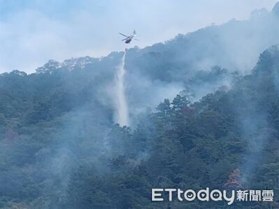 快訊／埔里森林大火燒毀40公頃　連日灌救僅餘1公頃竄煙點