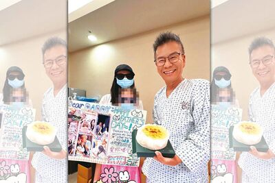 沈玉琳抱病出席記者會！「短暫露面後繼續住院」　向醫院告假拚復出