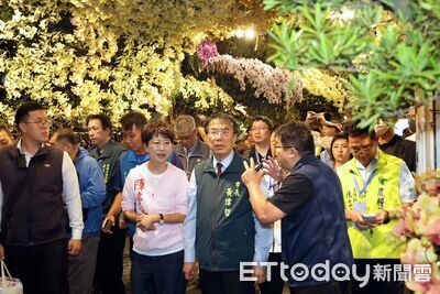 台灣國際蘭展雙展齊發今開園　黃偉哲：只要夠強，世界就會為你開路