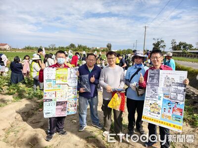 南消三大攜手將軍農會辦拔蘿蔔防火宣導　228連假把火災隱患拔起來
