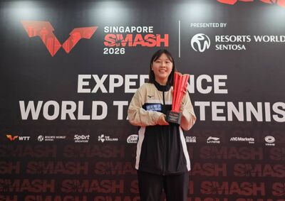 新加坡突破波蘭天敵封后！田曉雯近距離觀摩孫穎莎、盼成未來奪金養分