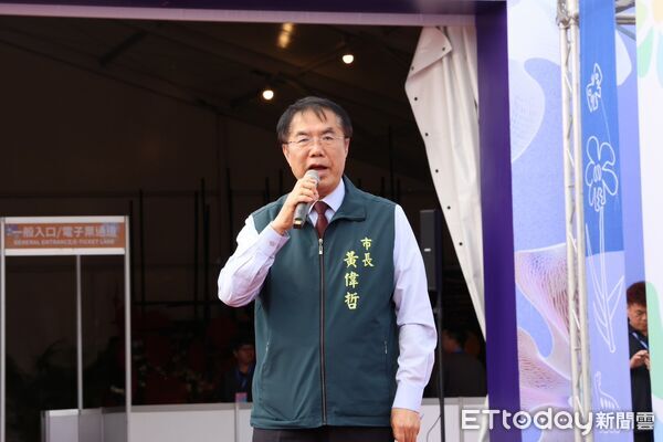 ▲2026台灣國際蘭展暨花卉科技展27日在台南後壁盛大開園，吸引國內外嘉賓齊聚。（記者林東良翻攝，下同）