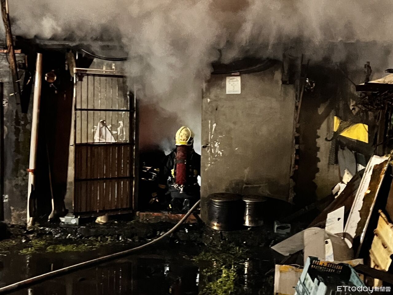 宜蘭梅花湖旁深夜惡火! 發現焦屍疑屋主女兒