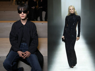 時裝周／肖戰與寧寧看Gucci新設計師首秀！性感緊身衣、顛覆經典竹節包