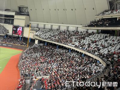 大巨蛋交流賽寫歷屆新低！　味全龍戰火腿僅17026人進場