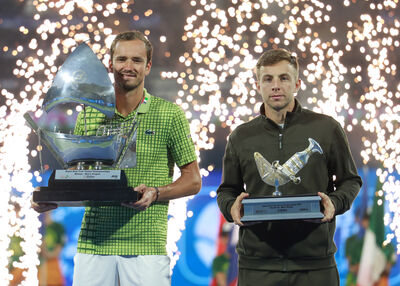 杜拜封王! 梅德韋傑夫不戰而勝奪生涯第23冠