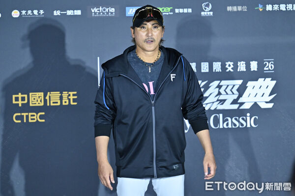 ▲▼2026台日交流賽，北海道日本火腿鬥士監督新庄剛志。（圖／記者李毓康攝）