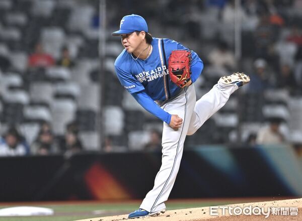 ▲▼ 2026台日交流賽，北海道日本火腿鬥士金村尚真。（圖／記者李毓康攝）