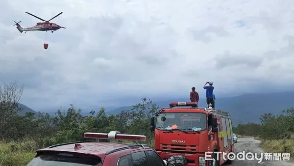 ▲台東捷地爾火場任務圓滿完成。（圖／記者楊晨東翻攝）