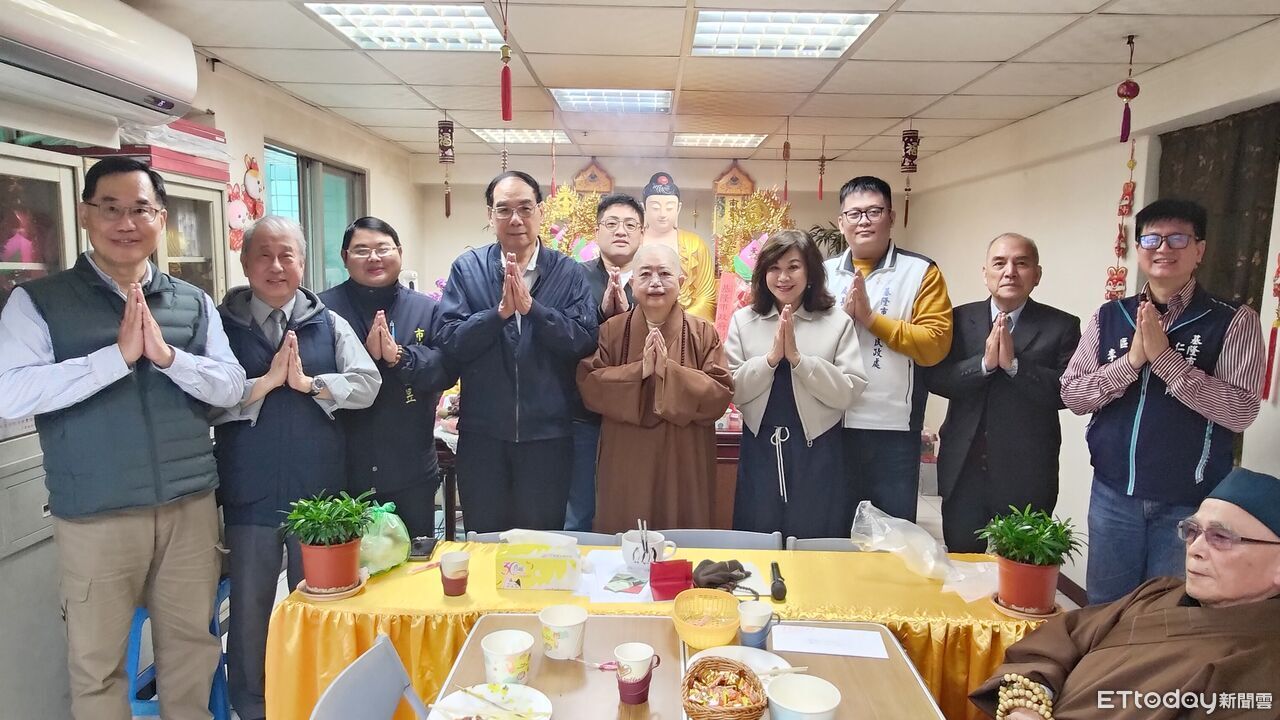 基隆佛教會新春團拜 副市長邱佩琳祈祝國泰民安