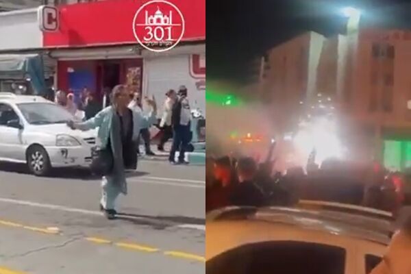 ▲▼哈米尼身亡! 伊朗人上街欢呼起舞。 (图/翻摄自X)