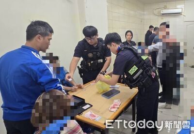 連假「玩很大」！台南民眾檢舉民宅藏賭場　警破門逮7賭客