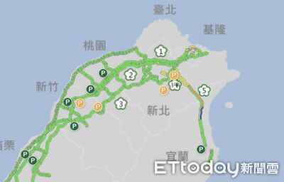 國5北向紫爆「時速14公里」　下午11處易塞路段一次看