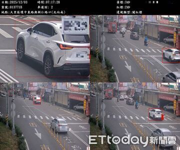 台中太平3路口科技執法這支最紅　整年拍出9197張罰單