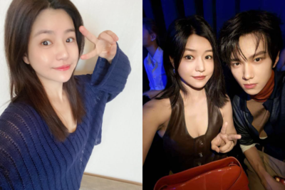 陳妍希深U「辣露深溝」42歲狀態美到上熱搜　時裝週合體南韓男神