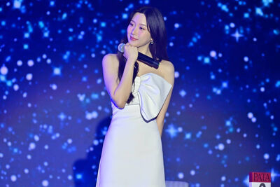 直擊／1月剛主持金唱片大巨蛋！《女神降臨》文佳煐激美現身南港