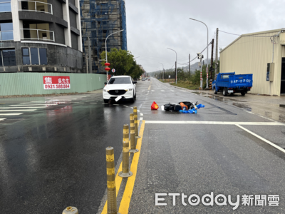 金門陸客車禍　騎微型電動車左轉與休旅車擦撞