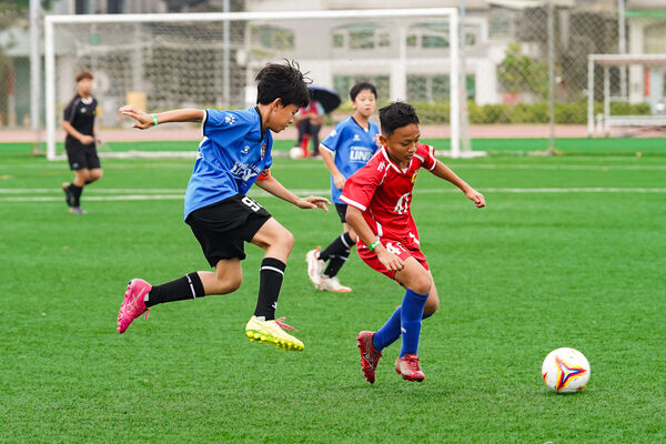 ▲Attackers U10首戰5:0大勝藍鵲，以小組第一晉級。（圖／健身工廠提供）