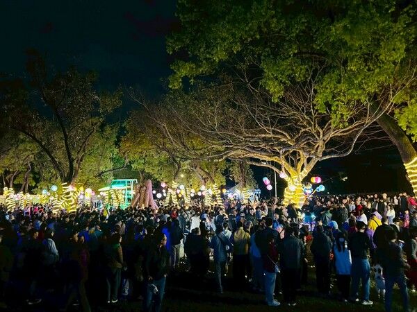 ▲2026桃園燈會開幕5天突破65萬人次