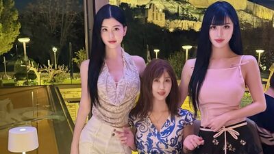 BY2難得同框媽「3人顏值超高」!Yumi解放細肩帶 Miko低胸被看光