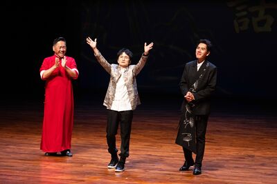 王傳一回外婆家鄉講相聲…開場起火爆衝突　演到一半大咖嘉賓現身