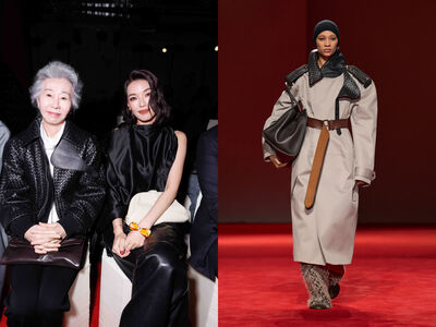 時裝周／舒淇、Stray Kids I.N超強助陣！新BV編織延伸全身　皮草藏驚喜