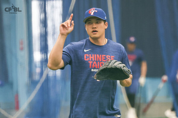 ▲中華隊宮崎練球，莊陳仲敖。（圖／中職提供）