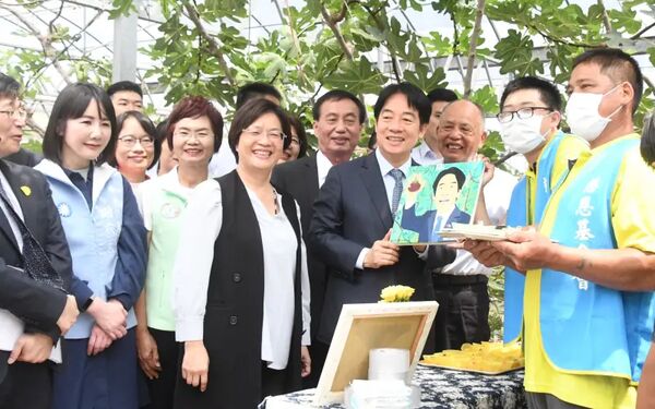 ▲總統賴清德到彰化，縣長王惠美為地方經濟建設請命。（資料圖／彰化縣政府提供）