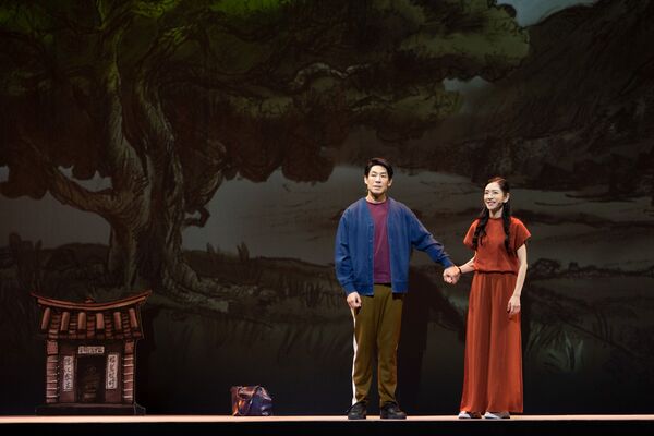 ▲楊千霈演出舞台劇《倒數婚姻》。（圖／故事工廠提供）