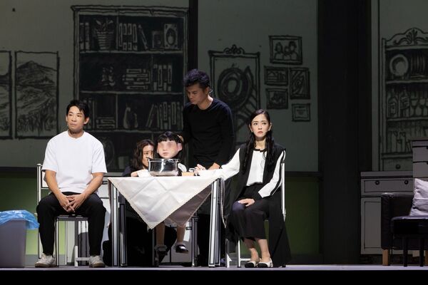 ▲楊千霈演出舞台劇《倒數婚姻》。（圖／故事工廠提供）