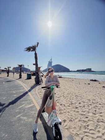 ▲張宇日前到杜拜旅遊。（圖／張宇提供）