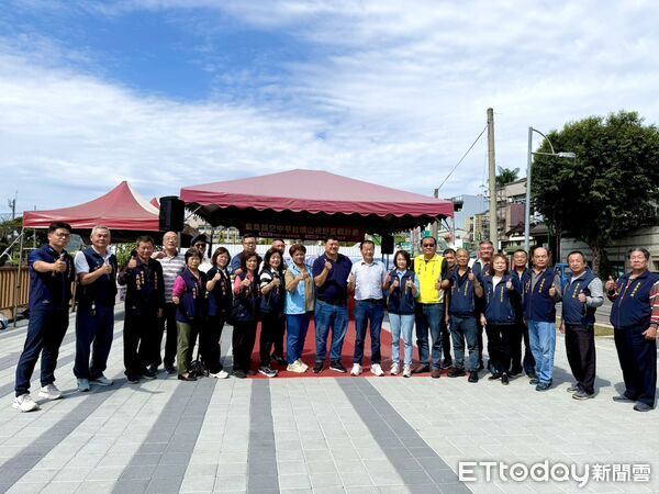 ▲游顥再推集集車站旁環山視野空中平台動土，明年中旬完工。（圖／游顥辦公室提供）