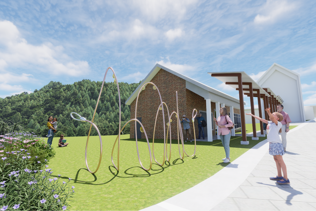 新北瑞芳動物之家公共藝術揭曉 牽繩意象「心繫同遊」奪首獎