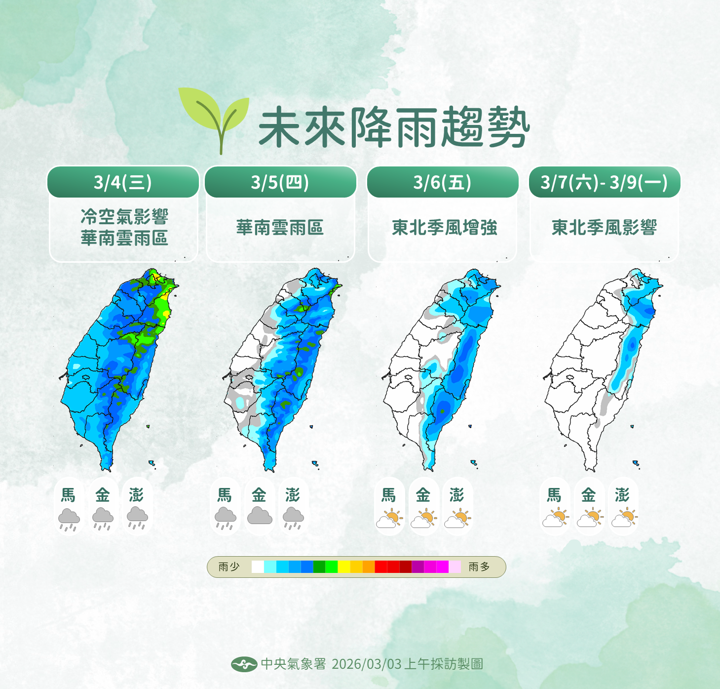 ▲▼天氣。（圖／氣象署提供）