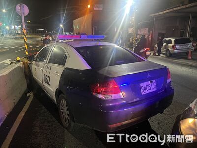快訊／蘆洲深夜槍響！BMW拒檢衝撞「一路飆到泰山」　2警受傷送醫