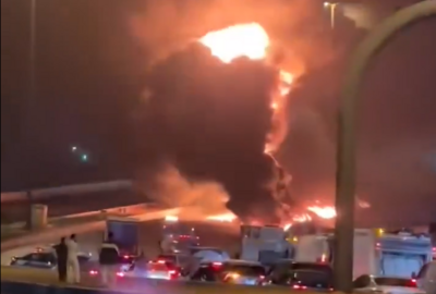 快訊/飛彈襲沙烏地首都! 美駐利雅德大使館疑爆炸起火