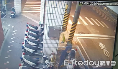 「吮指驗車」挨轟霸凌！基隆所長喊冤　凌晨獨自洗車畫面曝光