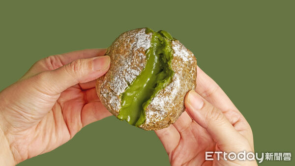 ▲▼拉亞漢堡「生甜甜圈」推出全新限定口味「靜岡抹茶」。（圖／拉亞漢堡提供）