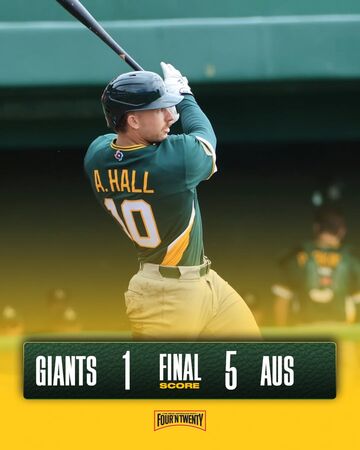▲WBC澳洲隊熱身賽以5比1擊敗讀賣巨人二軍。（圖／翻攝自teamaustraliabaseball IG）