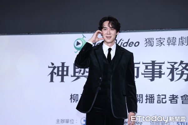 ▲▼ 韓劇《神與律師事務所》柳演錫來台開播記者會, 柳演錫   。（圖／記者徐文彬攝）