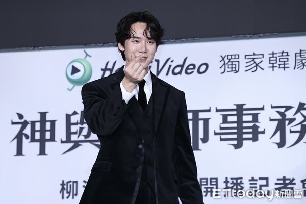 ▲▼ 韓劇《神與律師事務所》柳演錫來台開播記者會, 柳演錫   。（圖／記者徐文彬攝）