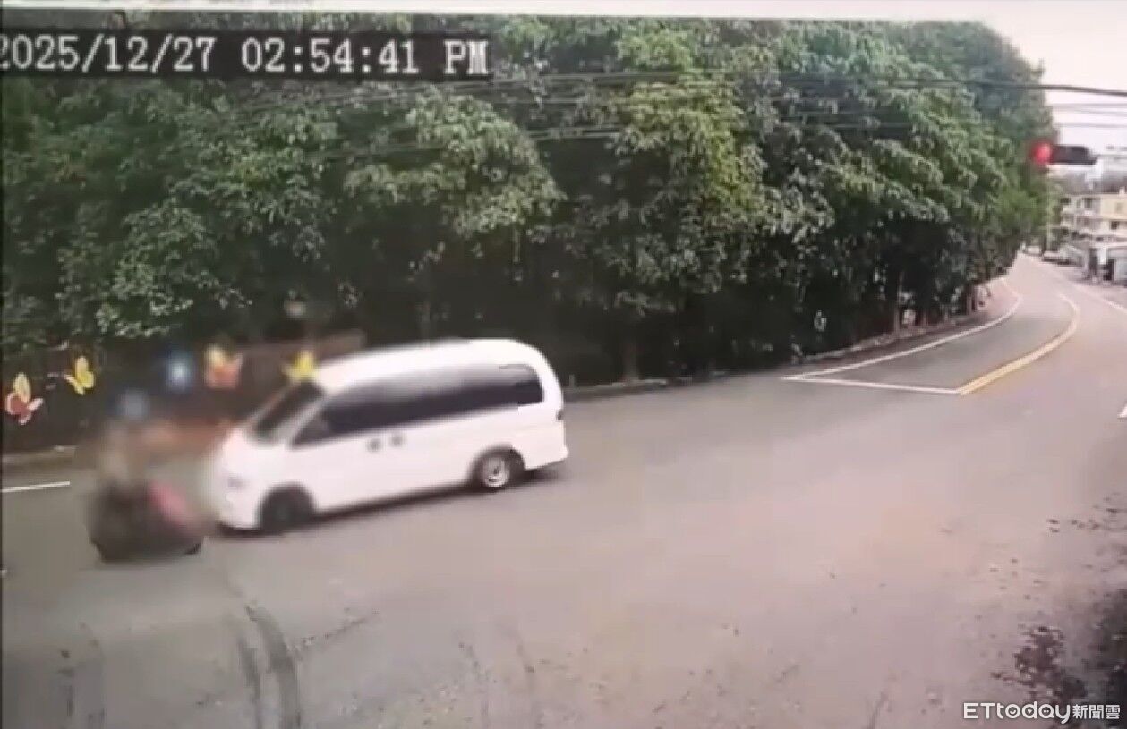 南投廂型車撞死騎士!8移工下車狂奔畫面曝 主嫌逃近2月遭逮