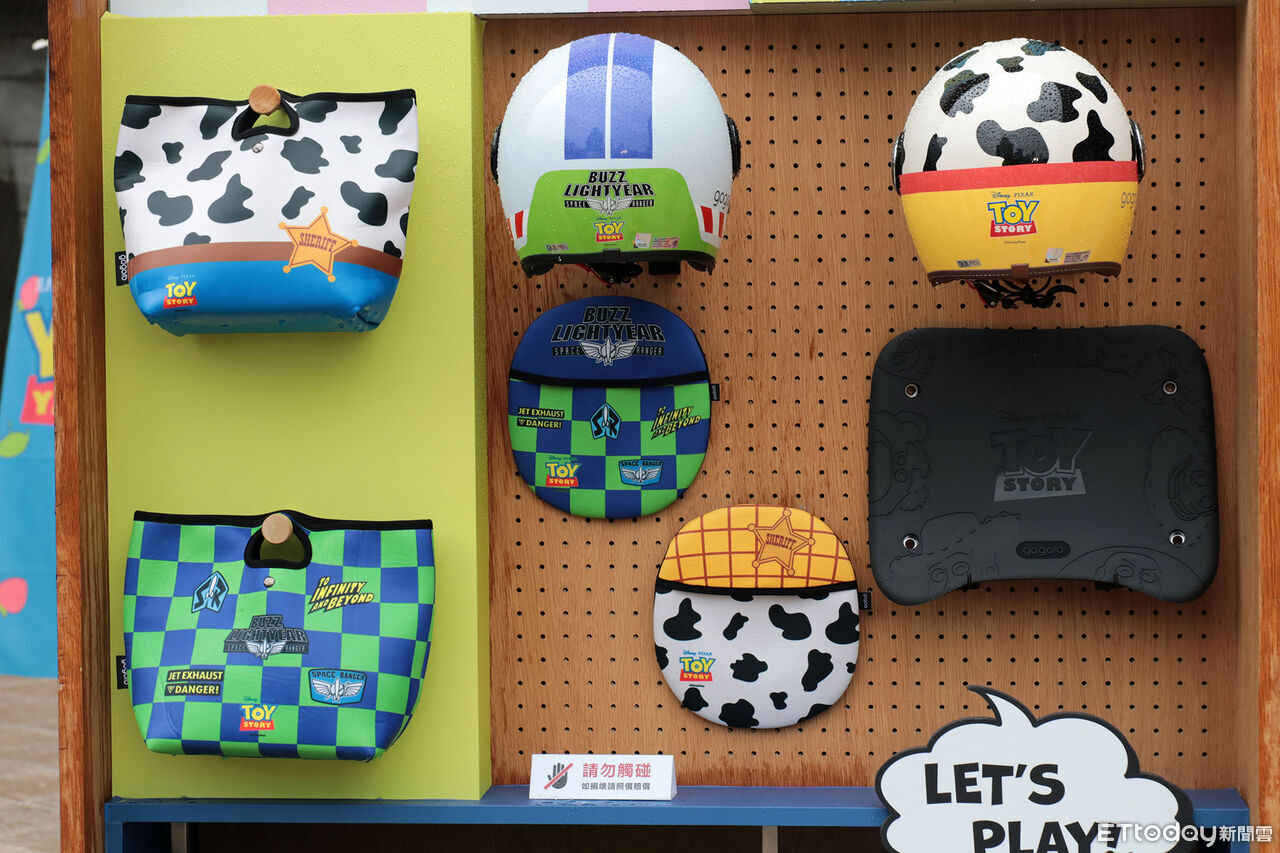 ▲74980元！Gogoro「玩具總動員聯名車」亮相　巴斯光年＆翠絲上身。（圖／記者張慶輝攝）