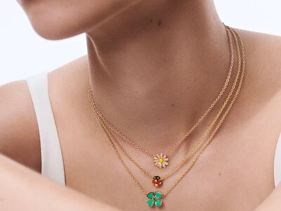 Dior幸運草、小瓢蟲項鍊祝福滿滿　彩漆珠寶繽紛亮眼